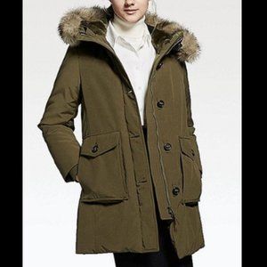UNIQLO Brown Ultra Warm Down Coat